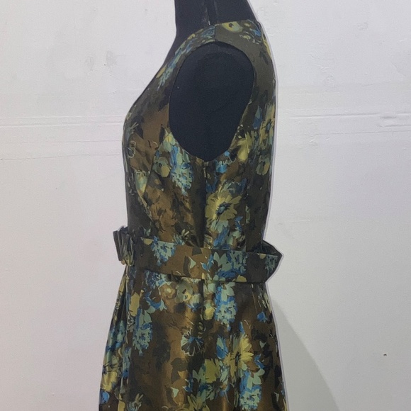 Karen Mullen green and blue floral dress - Picture 9 of 15